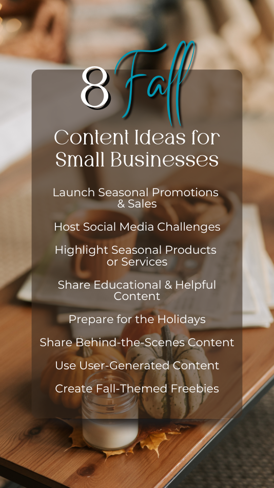 Fall Content Ideas for Small Businesses