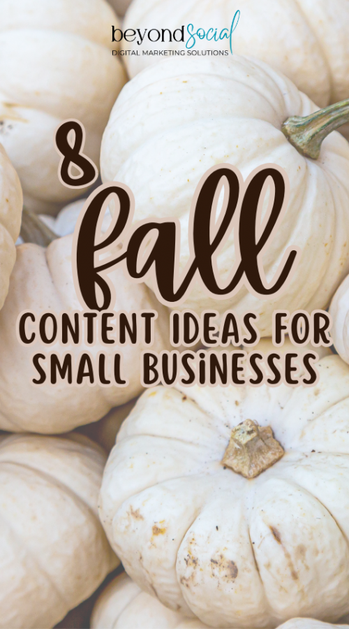 8 Fall Content Ideas for Small Businesses